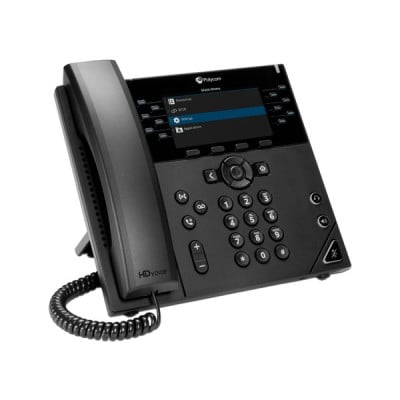 Teléfono IP Poly VVX 450 - 12 Líneas - Compatible con PoE - Modelo 8B1L7AA#AC3
