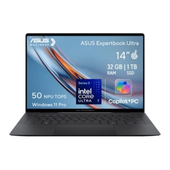 Laptop ASUS ExpertBook Premium B9406CAA Intel Core Ultra 7 CORE ULTRA 7 356H 32GB LPDDR5X on board 1TB windows 11 pro