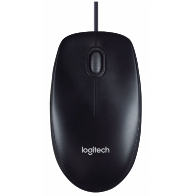 Mouse Alámbrico Logitech M90 Óptico USB 1000 DPI Negro - LOG-910-004053