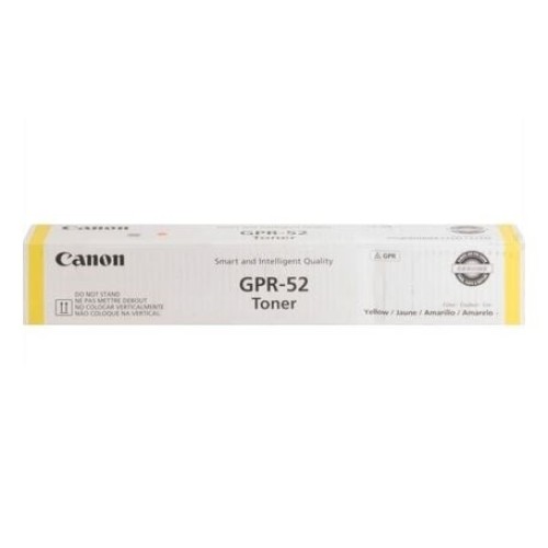 Tóner CANON GPR-52 – 16500 páginas, Amarillo