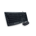 Kit Teclado y Mouse Alámbrico Logitech MK200 Negro USB 1000 DPI Multimedia - LOG-920-002716