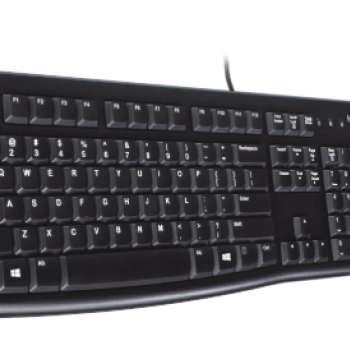Teclado Alámbrico Logitech K120 Negro USB - LOG-920-004422