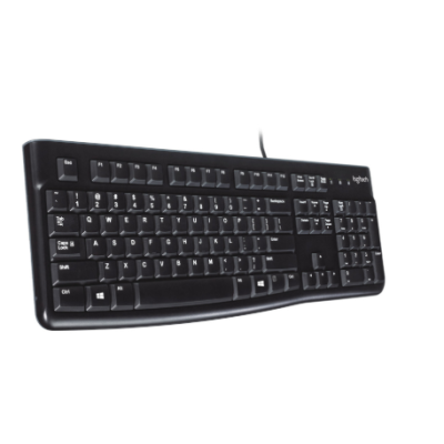 Teclado Alámbrico Logitech K120 Negro USB - LOG-920-004422