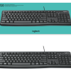 Teclado Alámbrico Logitech K120 Negro USB - LOG-920-004422