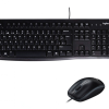 Kit Teclado y Mouse Alámbrico Logitech MK120 Negro USB 1000 DPI - LOG-920-004428