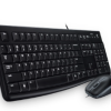 Kit Teclado y Mouse Alámbrico Logitech MK120 Negro USB 1000 DPI - LOG-920-004428