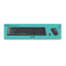 Kit Teclado y Mouse Inalámbrico Logitech MK220 Negro USB 1000 DPI