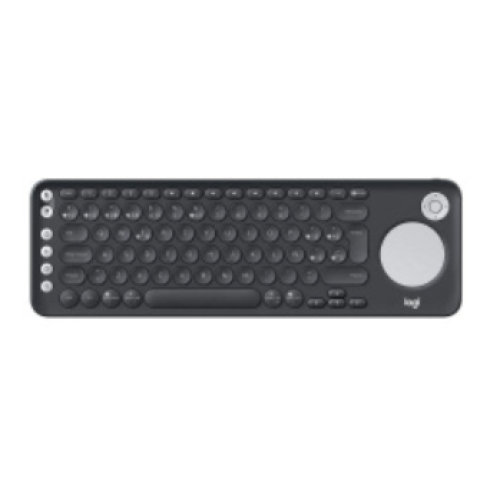 Teclado Logitech K600 TV Inalámbrico Bluetooth Negro Español
