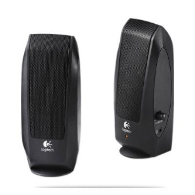 Bocinas Logitech S-120 para Computadora, Alámbricas 2.0, 2.3W RMS, Negro