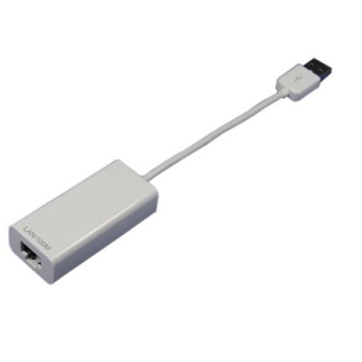 Adaptador Xcase ACCCAUSBET - USB a Red - Blanco