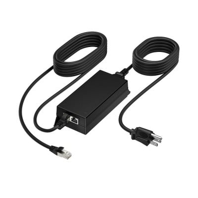 Adaptador PoE Poly 65W 2.5G con Cable Cat6A 3.66M y Fuente - Modelo B5NH6AAÑABM