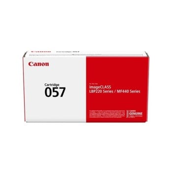 Tóner Canon 057 BK-3 Negro - 3,100 Páginas - Modelo BK3009C001AA