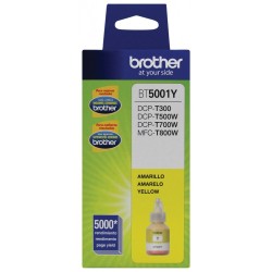 Botella de Tinta Amarillo Brother Rendimiento Ultra 5000 Páginas Modelo BRT-BT5001Y