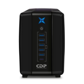 UPS CDP 750VA/375W Línea Interactiva 8 Contactos - Modelo R-UPR758