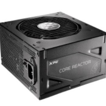 Fuente de Poder XPG 750W Core Reactor 80 Plus Gold con Ventilador FDB - COREREACTOR750GBKCUS
