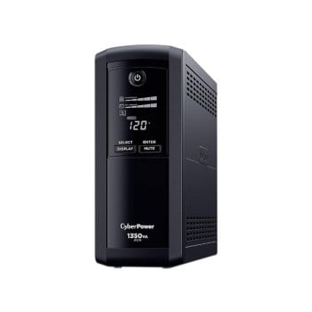 No Break CyberPower 1350VA/815W Línea Interactiva LCD Modelo CP1350AVRLCDA
