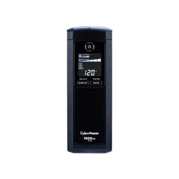 UPS CyberPower 1500VA/900W con LCD y AVR - Modelo CP1500AVRLCDA