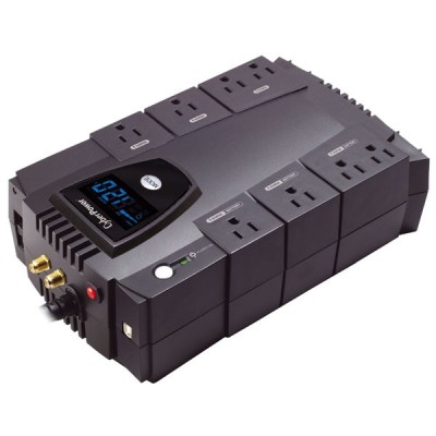 No Break CyberPower 685VA/390W con 8 Contactos Modelo CP685AVRLCDA