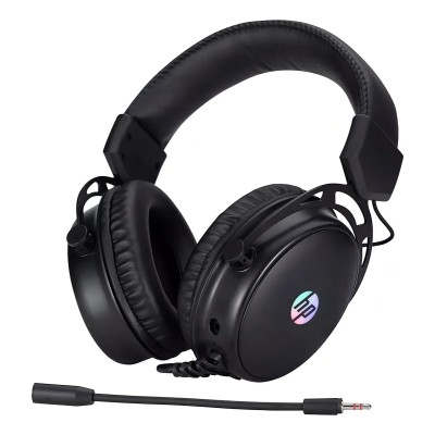 Diadema Gamer HP con Micrófono Alámbrico 3.5mm Modelo DHE-8005U Negro