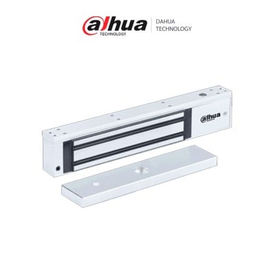 Cerradura Magnética Dahua DHI-ASF500A 500 Kg Uso Rudo Interior Voltaje Dual 12/24 VDC