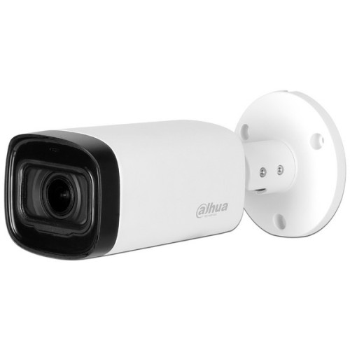 Cámara Bullet DAHUA HAC-HFW1500R-Z-IRE6 de 5 MP, Lente Motorizado de 2.7 a 12 mm, IR de 60 m, Metálica, IP67/.