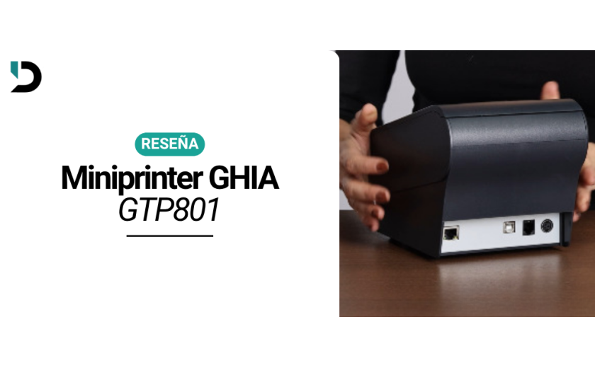 Reseña GHIA GTP801 | Impresora térmica USB/Ethernet