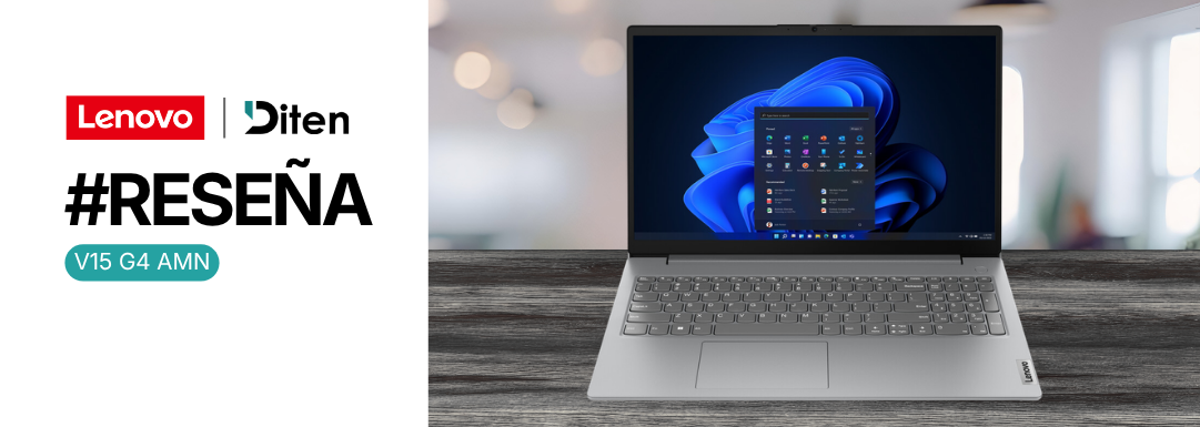 Reseña: Laptop Lenovo V15 G4 AMN – rendimiento confiable para el trabajo diario