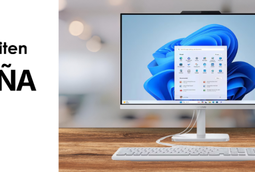 Lenovo A100 All In One: potencia y diseño compacto para trabajar mejor