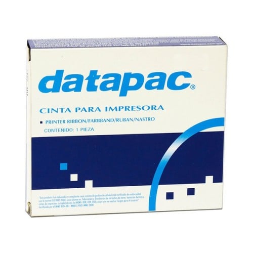 Cinta Datapac Tally DP-2610 Color Negro - Compatible con Impresoras Tally Dascom 2600+ y 2610+