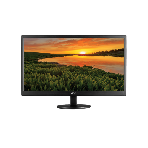Monitor LED AOC 19 Pulgadas Resolución HD 1366x768 VGA/HDMI Modelo E970-SWHEN