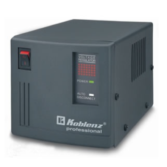 Regulador de Voltaje Koblenz 2500VA/2000W Supresor de Picos Modelo KBZ-ER2550