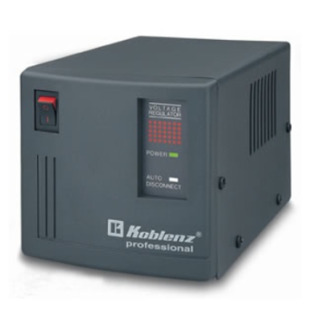 Regulador Koblenz 2250 VA 1000 W con 8 Contactos NEMA ER-2250