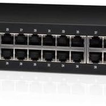 Switch UBIQUITI ES-48-500W, Negro, 500 W, 48 puertos