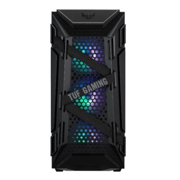 Gabinete ASUS TUF Gaming GT301 Negro con 3 Ventiladores ARGB y Vidrio Templado