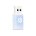 Memoria USB HP 64GB Azul USB 2.0 con Llavero Modelo HPFD168B-64