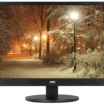 Monitor AOC 24 Pulgadas Full HD 1080p Panel MVA HDMI/VGA Altavoces M2470-SWH
