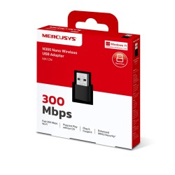Adaptador USB TP-LINK Inalámbrico N300 MA12N
