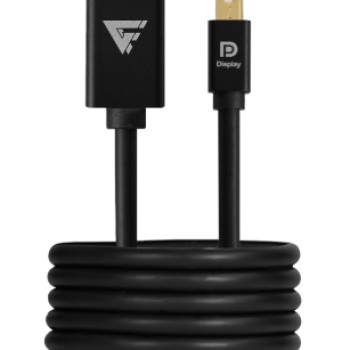 Cable VORAGO Mini DisplayPort a DisplayPort 4K 2 Metros MDTD400