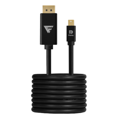 Cable VORAGO Mini DisplayPort a DisplayPort 4K 2 Metros MDTD400