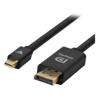 Cable VORAGO Mini DisplayPort a DisplayPort 4K 2 Metros MDTD400