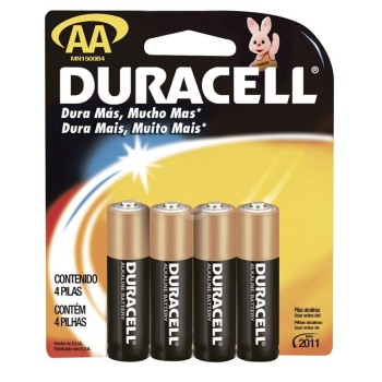 MN1500 Pila alcalina marca Duracell AA con 4 piezas Surtek