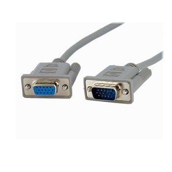 CABLE 3M EXTENSION VIDEO VGA   PARA PANTALLA MACHO A