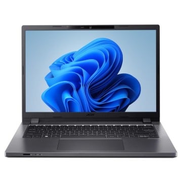 LAPTOP ACER TRAVELMATE P2, CORE ULTRA 5 125H, 16 GB RAM, 512 GB SSD, 14 PULGADAS WUXGA IPS, WINDOWS 11 PRO, GRIS ACERO, 1 A O GARANTIA Y SEGURO CONTRA ROBO