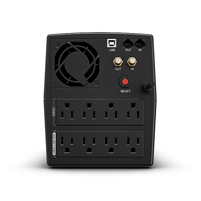 UPS CyberPower 1500VA/900W Línea Interactiva LCD 8 Contactos - OM1500ATLCD