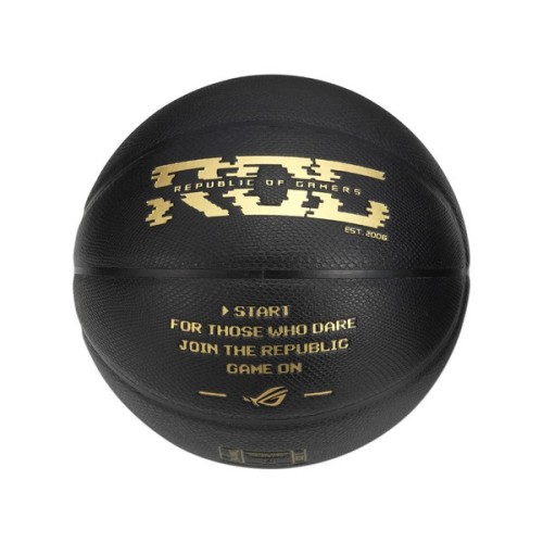 Balón de Baloncesto ASUS ROG x Spalding con Soporte - Modelo OM300