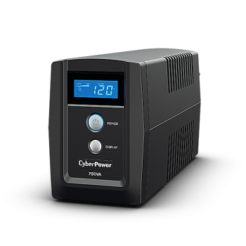 UPS CyberPower 750VA/420W 6 Contactos Línea Interactiva LCD AVR - OM750ATLCD UPS CyberPower 750VA/420W 6 Contactos Línea Interactiva LCD AVR - OM750ATLCD