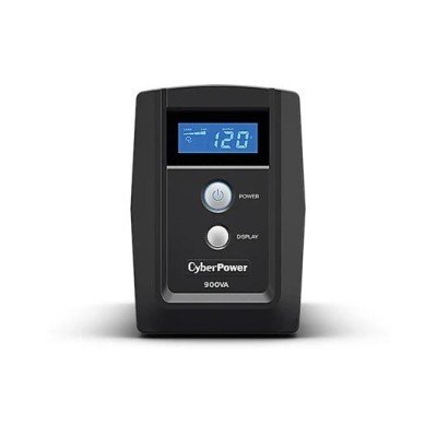 UPS CyberPower 900VA/420W 6 Contactos Línea Interactiva LCD AVR - OM900ATLCD