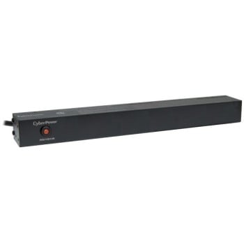 PDU CyberPower 12 Contactos NEMA 5-15R 120V 15A Básico - PDU15B12R