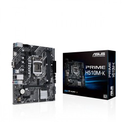 Tarjeta Madre ASUS Micro-ATX PRIME H510M-K R2.0, Socket 1200, Intel H510, HDMI, 64GB DDR4 Tarjeta Madre ASUS Micro-ATX PRIME H510M-K R2.0, Socket 1200, Intel H510, HDMI, 64GB DDR4