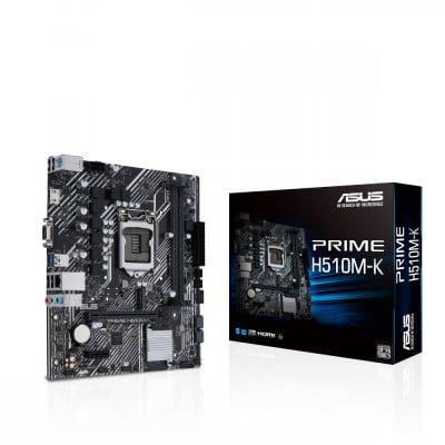 Tarjeta Madre ASUS Micro-ATX PRIME H510M-K R2.0, Socket 1200, Intel H510, HDMI, 64GB DDR4